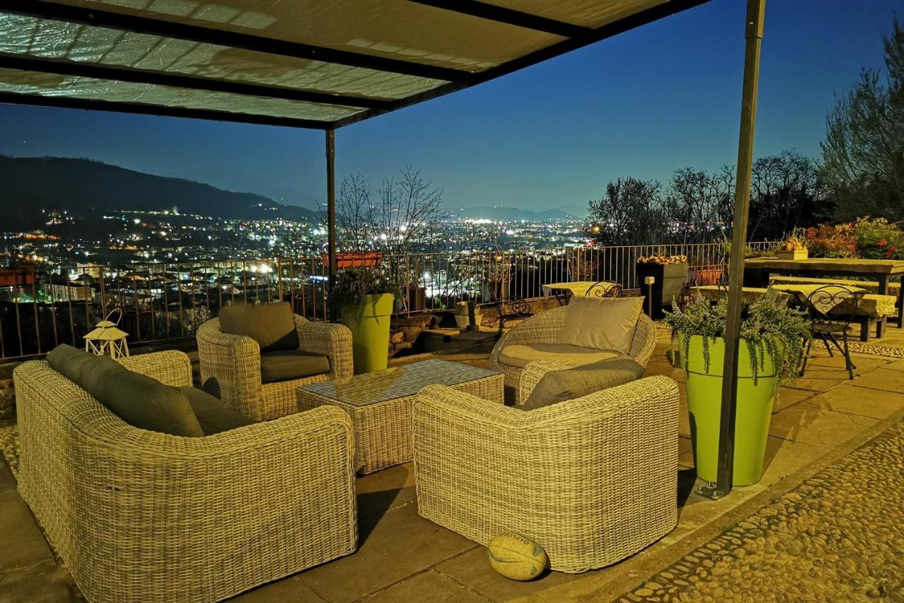 B&B Dimora Delle Donnole Bergamo Alta Exterior foto
